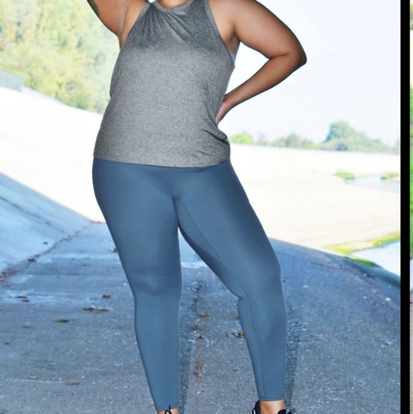 Motion 365 Fabletics By Celestial Blue Yoga Pants Legging Workout Pant 2X - Picture 4 of 16